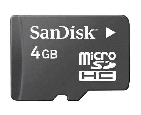 micro sdhc 4gb .